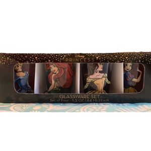 Disney Princesses Shot Glasses